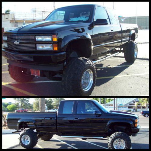 1992 chevy 4x4 2500 long bed pickup truck