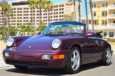 &#039;93 911 (964) cabriolet, amethist, superb condition throughout