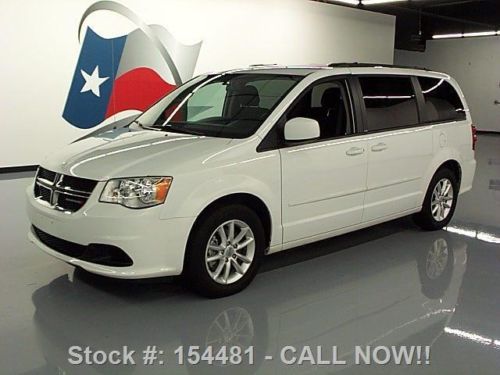 2014 dodge grand caravan sxt stow-n-go alloys 29k miles texas direct auto