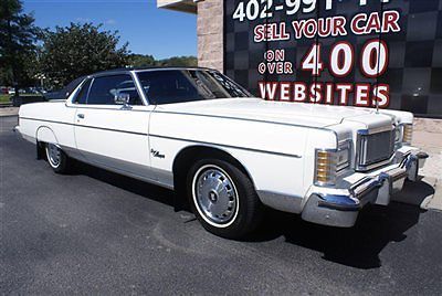 1976 mercury grand marquis coupe low reserve must sell documented marti report