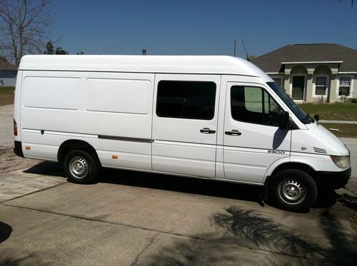 2004 dodge sprinter freightliner 2500 super high 6' ceiling &amp; longest wheel base