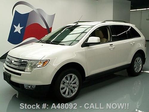 2010 ford edge sel 3.5l htd leather navigation sync 67k texas direct auto