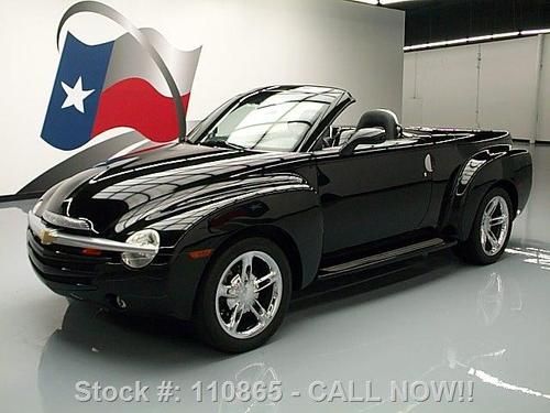 2004 chevy ssr convertible hard top htd leather 61k mi texas direct auto