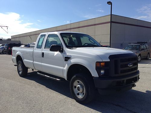 2008 ford f250 superduty 4x4 xl ext. cab long bed one owner pa. nspected