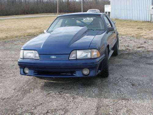 89 mustang gt roller, new paint, 12 pt certified cage