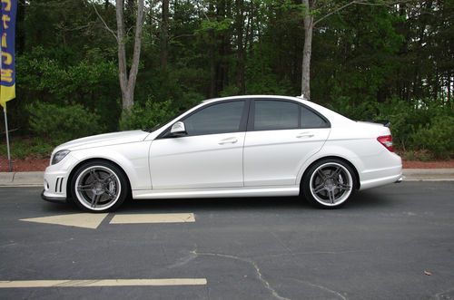 2009 mercedes-benz c63 amg base sedan 4-door 6.3l