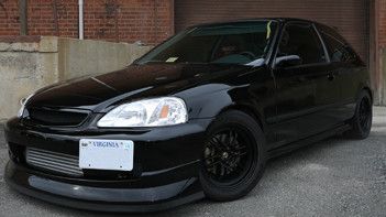 Fully built turbo civic ek allenbuilt 67mm turbo 500hp pump gas 900hp race gas