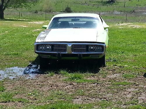 1973 dodge charger base hardtop 2-door 5.2l