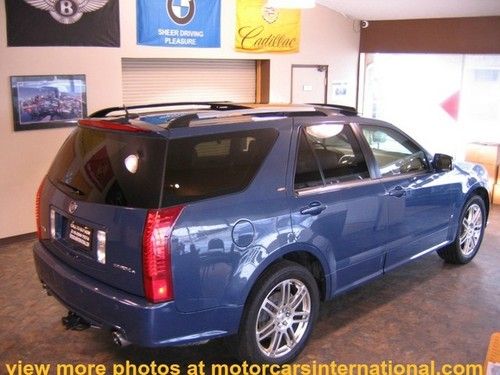 2009 cadillac srx 4 awd dvd panoramic roof heated leather third row service