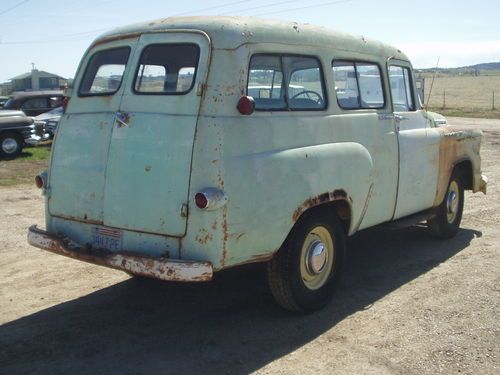 Purchase used 1958 Dodge Power Wagon Town Wagon Panel Half ...