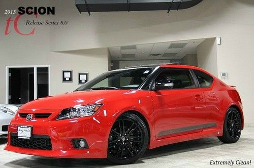 2013 scion tc release series 8.0 only 10k miles! trd exhaust 18s pano roof wow$$