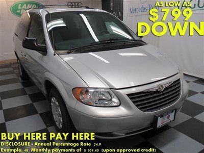 2004(04)town &amp; country we finance bad credit! buy here pay here low down $799