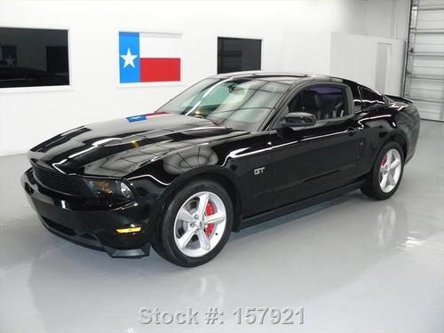 2010 ford mustang gt premium comfort 5spd leather 12k! texas direct auto