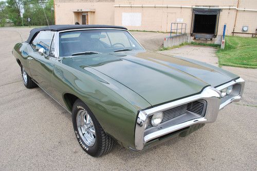 1968 pontiac lemans 350 ho convertible super clean gto clone???