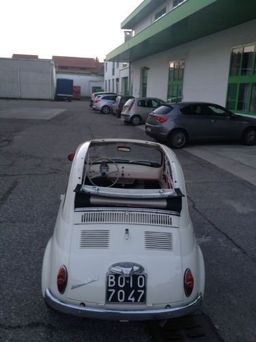 1959 fiat nuova 500 base 0.5l siucide doors