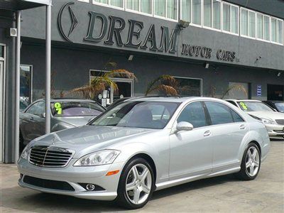 S550 s-class amg sport pkg ,navigation system, heated cooled seats low miles 4 d