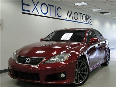 2008 lexus is-f!! nav rear-cam heated-sts mark-levinson 6-cd pdc xenons 1-owner!