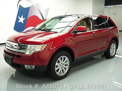2008 ford edge limited pano roof htd leather 67k miles texas direct auto