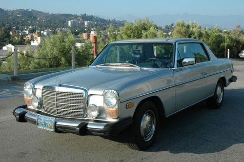 1976 mercedes benz 280c gasoline coupe, original owner, rare &amp; good condition!!!