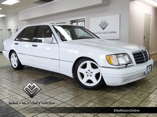 1998 mercedes s320lwb w/amg wheels local trade rare