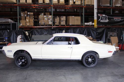 1968 mercury cougar - project car - professionally built - high-end parts - nr