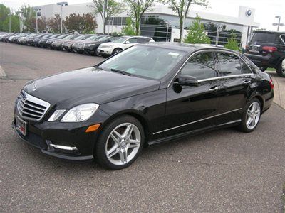 Pre-owned 2013 e350 4 matic, p1, sport and wheel pkg, black/tan, 6454 miles