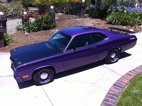 1975 plymouth duster completely restored!