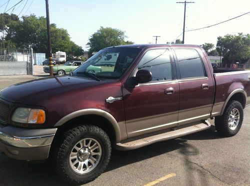 2002 ford f-150 king ranch crew cab pickup 4-door 5.4l