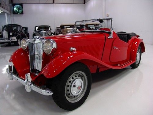 1951 mg td roadster, matching #'s engine, 4-speed, side curtains, tonneau cover!