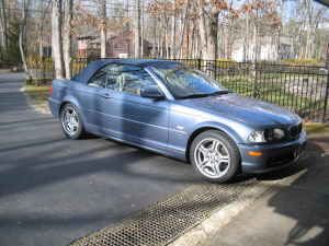 2002 bmw  convertible with removable hardtop