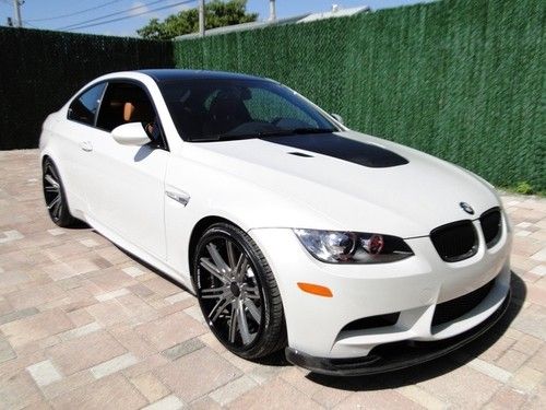 2012 bmw m3 only 8k m3 factory warranty paddle shifter graphite package custom