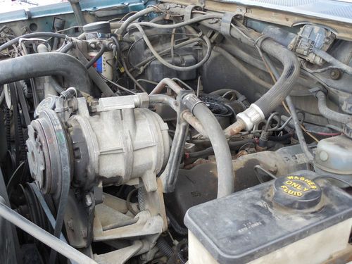 Purchase used 1992 Ford F350 4X4 Flatbed 7.3L Diesel ...
