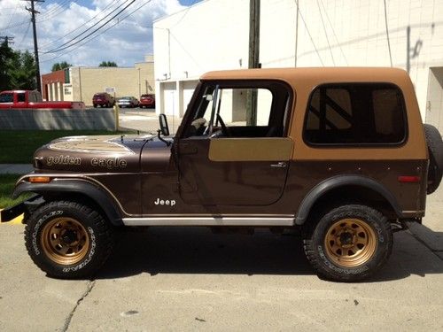 Jeep cj7 golden eagle, original survivor, 38k miles, 258 6 cyl, auto trans, nice