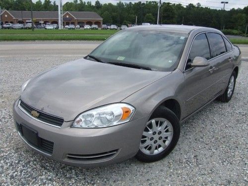 2007 chevrolet impala police package no reserve