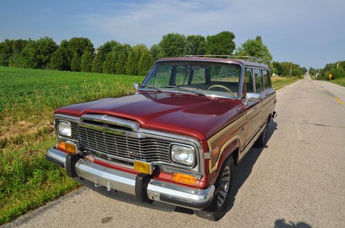 1984 jeep grand wagoneer project ( no- reserve )
