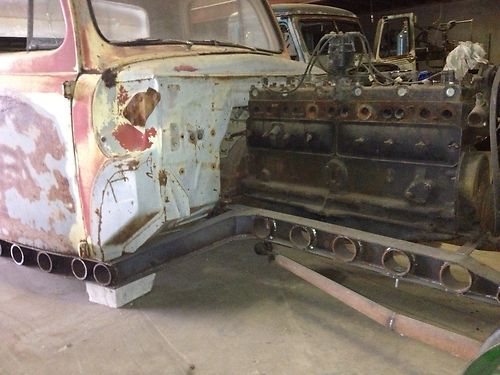 Ford rat hot rod project straight 8