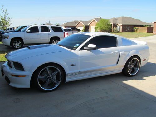 2007 mustang shelby gt rare gray leather borla frpp cams adult owned no abuse
