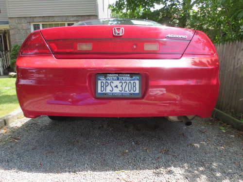 Purchase Used 2002 Honda Accord Ex Coupe 2 Door 2 3l Red In