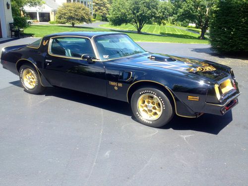 1976 trans am 50th ann. edition, 455, 4 speed, 1 of 319, matching #'s, phs docs