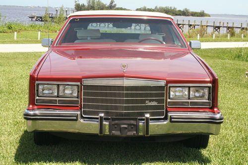 1985 cadillac eldorado biarritz 2-door convertilble very rare collector car!!