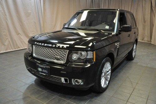 Land rover range rover supercharged autobiography 1 owner 18k waranty