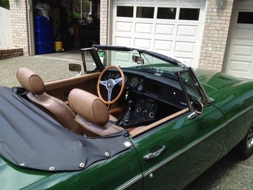 Mg 1979 mgb roadster restored british racing green very nice condition