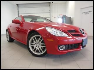 09 mercedes benz slk roadster, convertible, 1 owner, very clean! inspected