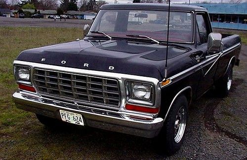 78 ford f-250 2wd ranger xlt 460 v8 super straight &amp; clean survivor no reserve