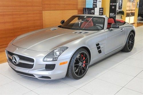 2012 mercedes-benz sls amg base convertible 2-door 6.3l