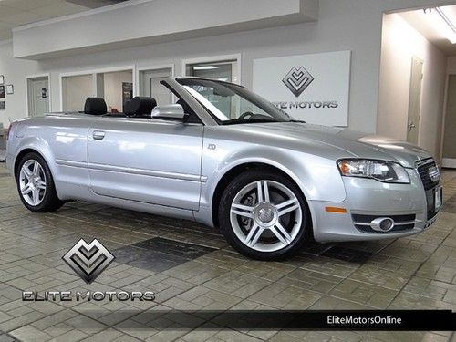 2007 audi a4 2.0t quattro cabriolet htd sts xenons low miles 2~owners
