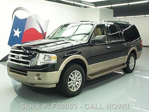 2012 ford expedition el xlt 8 pass rear cam leather 37k texas direct auto
