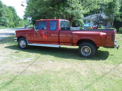 93 ford f350 crew cab dually low miles, extra clean, 2wd gas