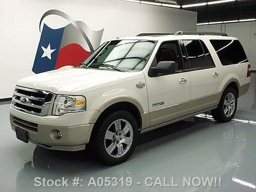 2008 ford expedition el king ranch sunroof dvd rear cam texas direct auto