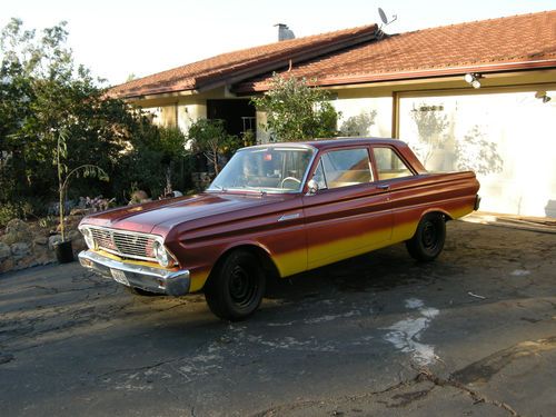 1965 ford falcon 4 door sedan with 302ci mustang engine and disk brakes